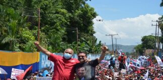 Lacava y Diosdado Cabello abren precampaña