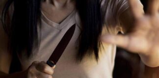 Joven asesinó a puñaladas a su madre