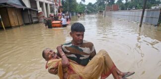 Lluvias en el sur de la India - Noticias Ahora