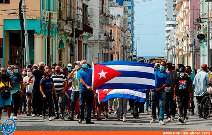 Marcha opositora en Cuba - Noticias Ahora