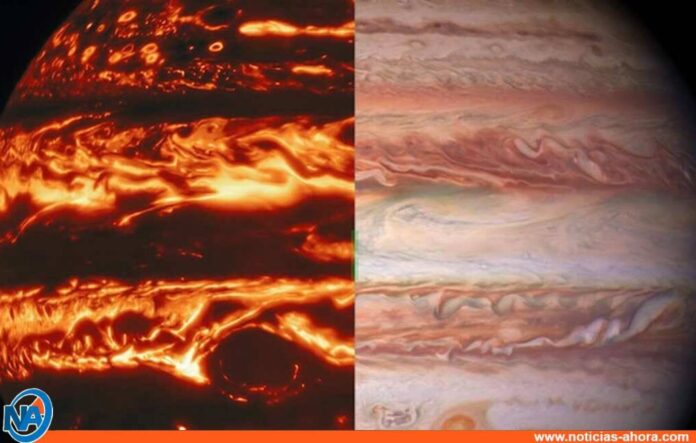 Tormenta monstruosa en Júpiter - Noticias Ahora
