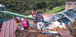 Deslizamiento de tierra en Colombia - Noticias Ahora