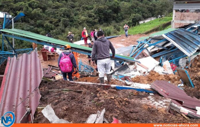 Deslizamiento de tierra en Colombia - Noticias Ahora