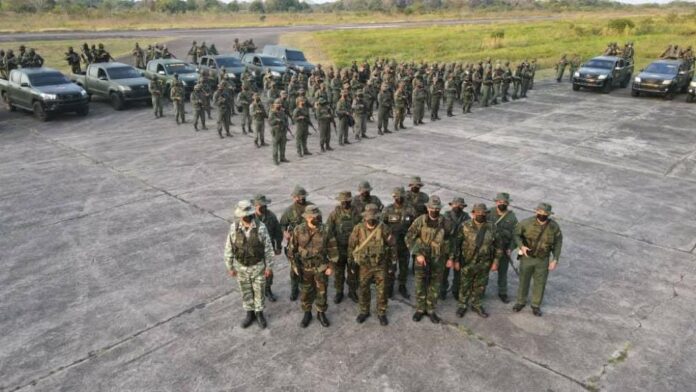 ofensiva contra grupos irregulares en La Gabarra - NA
