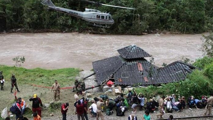 Inundación en Machu Picchu - Noticias Ahora