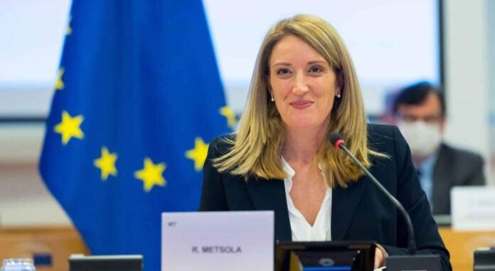 Roberta Metsola Presidenta del Parlamento Europeo - NA