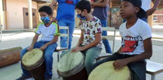 taller de percusión afrovenezolana en Tarapío - taller de percusión afrovenezolana en Tarapío