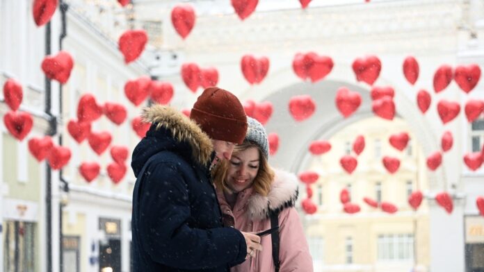 Moscú la ciudad más romántica del mundo