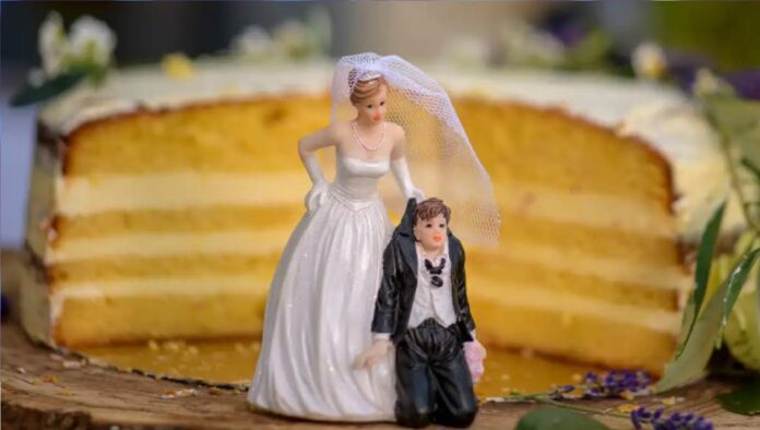 Terminó con su prometido el día de su boda