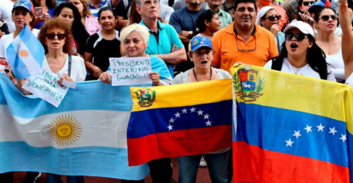 venezolanos en Argentina