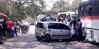 accidente de tránsito en San Joaquín - accidente de tránsito en San Joaquín