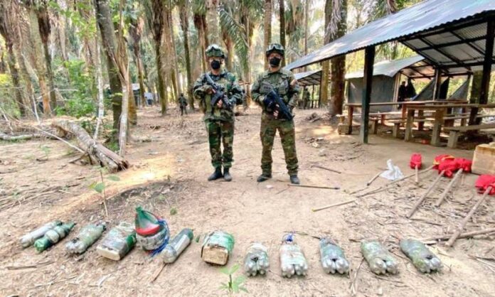 Desactivan explosivos frontera Colombia - Noticias Ahora