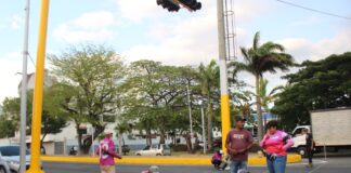 red de semáforos en Naguanagua están operativas