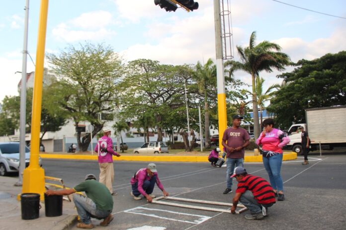 red de semáforos en Naguanagua están operativas
