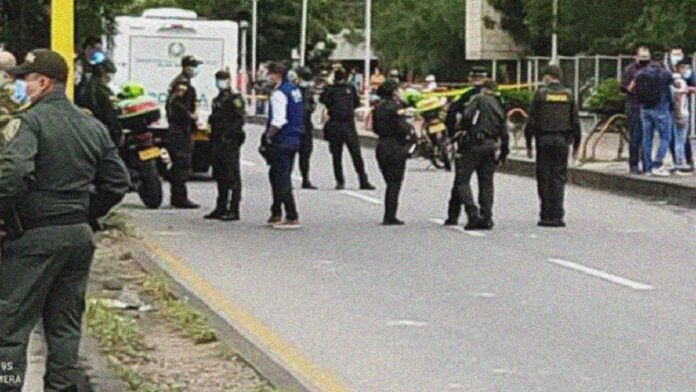 Atentado contra estación policial en Bogotá - NA