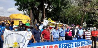 Trabajadores en Carabobo exigen “Salario Justo Ya” - NA