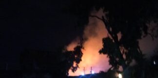 incendio de vegetación se registró en Naguanagua