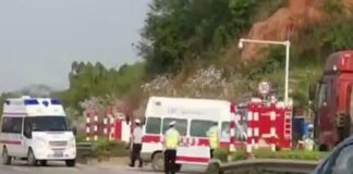 avión se estrella China