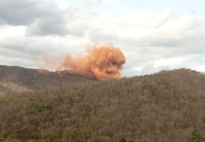 Explosión de tubería de gas en Charallave - Explosión de tubería de gas en Charallave