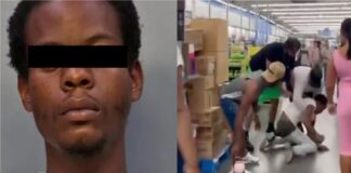 violación en supermercado de Miami
