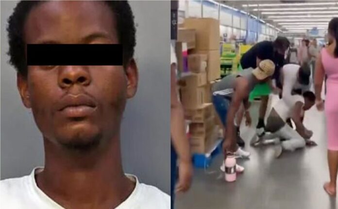 violación en supermercado de Miami