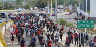 Cuarta caravana de migrantes venezolanos