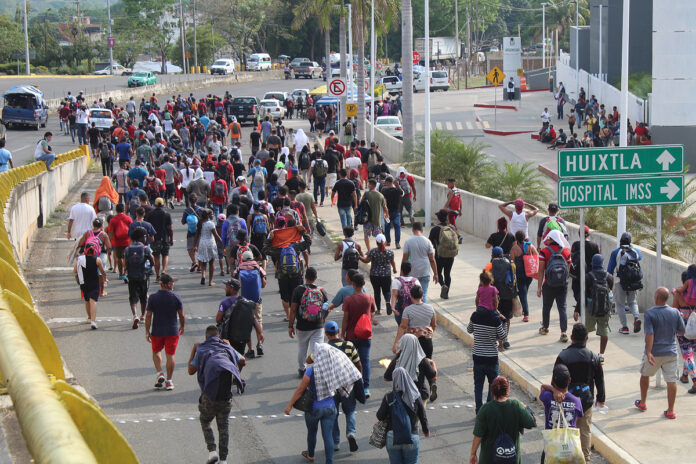 Cuarta caravana de migrantes venezolanos