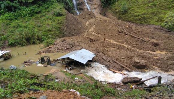 Deslizamiento en Antioquia