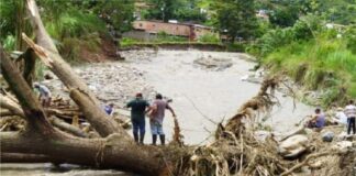 Fuertes precipitaciones en Mérida