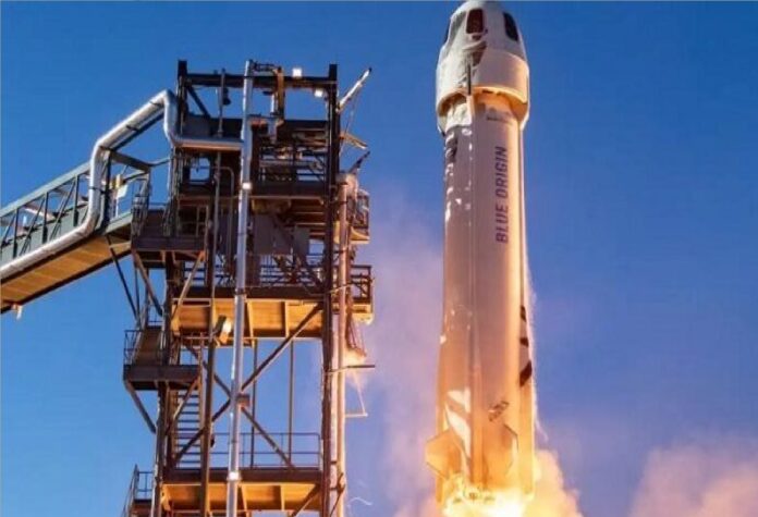 Jeff Bezos lanza un nuevo cohete