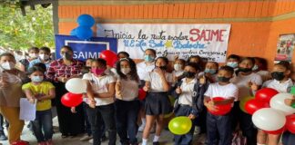 Saime La Noria inicia Ruta Escolar