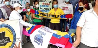 Protestas de pensionados y jubilados en región andina 