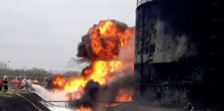 Ucrania ataca depósito de petróleo de Belgorod