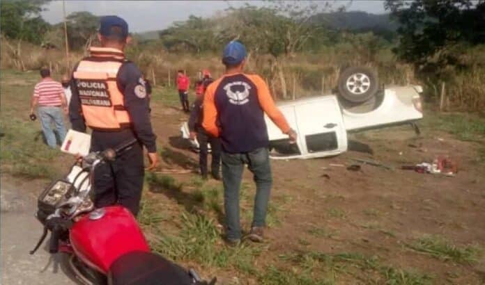 choque de vehículos en Tinaquillo