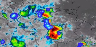Inameh reporta lluvias en zonas del País
