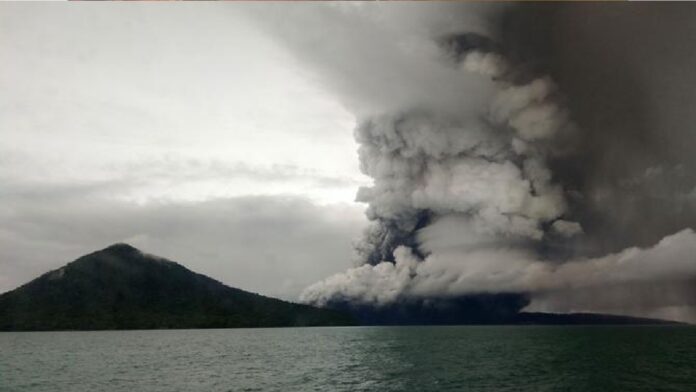 volcán Krakatoa