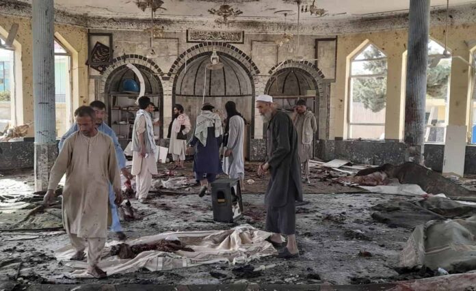 explosión de mezquita en Afganistán