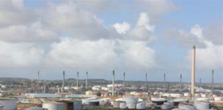 Reactivación de refinería en Curazao