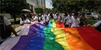 comunidad LGBTI protestó en Caracas
