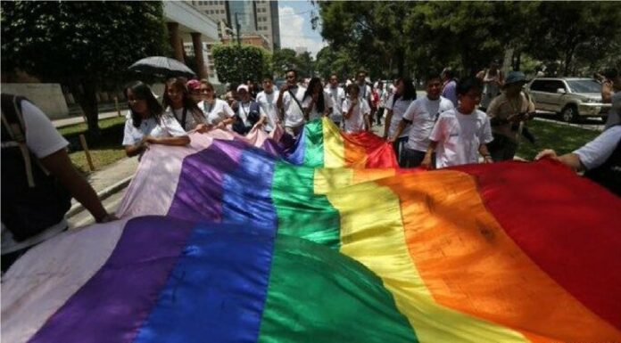 comunidad LGBTI protestó en Caracas