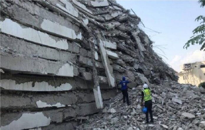 derrumbe de un edificio en Nigeria