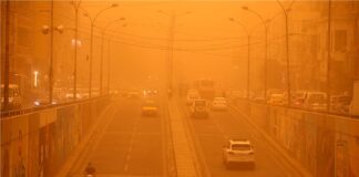 tormentas de arena en Irak