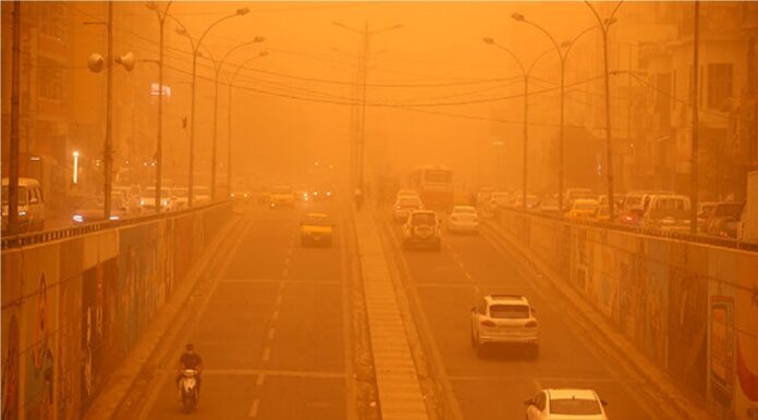 tormentas de arena en Irak