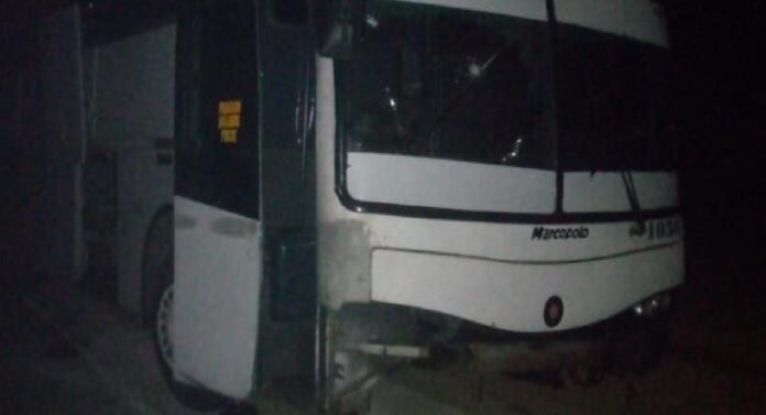 Asaltantes emboscaron un autobús en Anzoátegui
