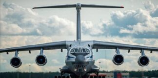 Avión ruso se estrella