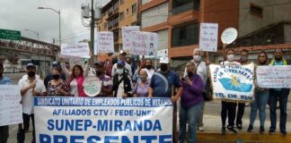 En Miranda protestan