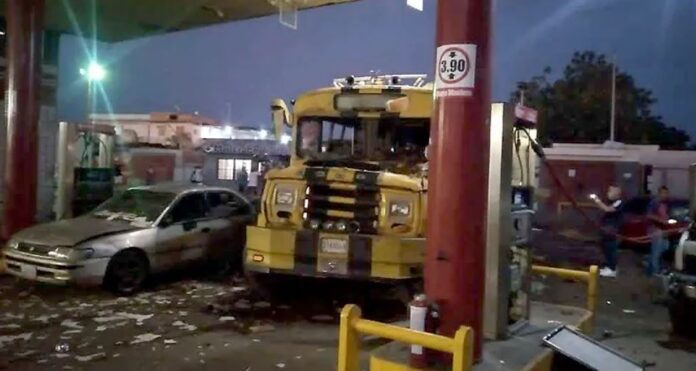 Explosión autobús en Cabimas - Noticias Ahora