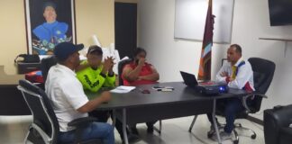 Reunión de la UBCH de Ciudad Chávez