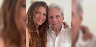 Shakira recuperación de su padre