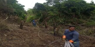 Ocumare de la Costa sin energía eléctrica